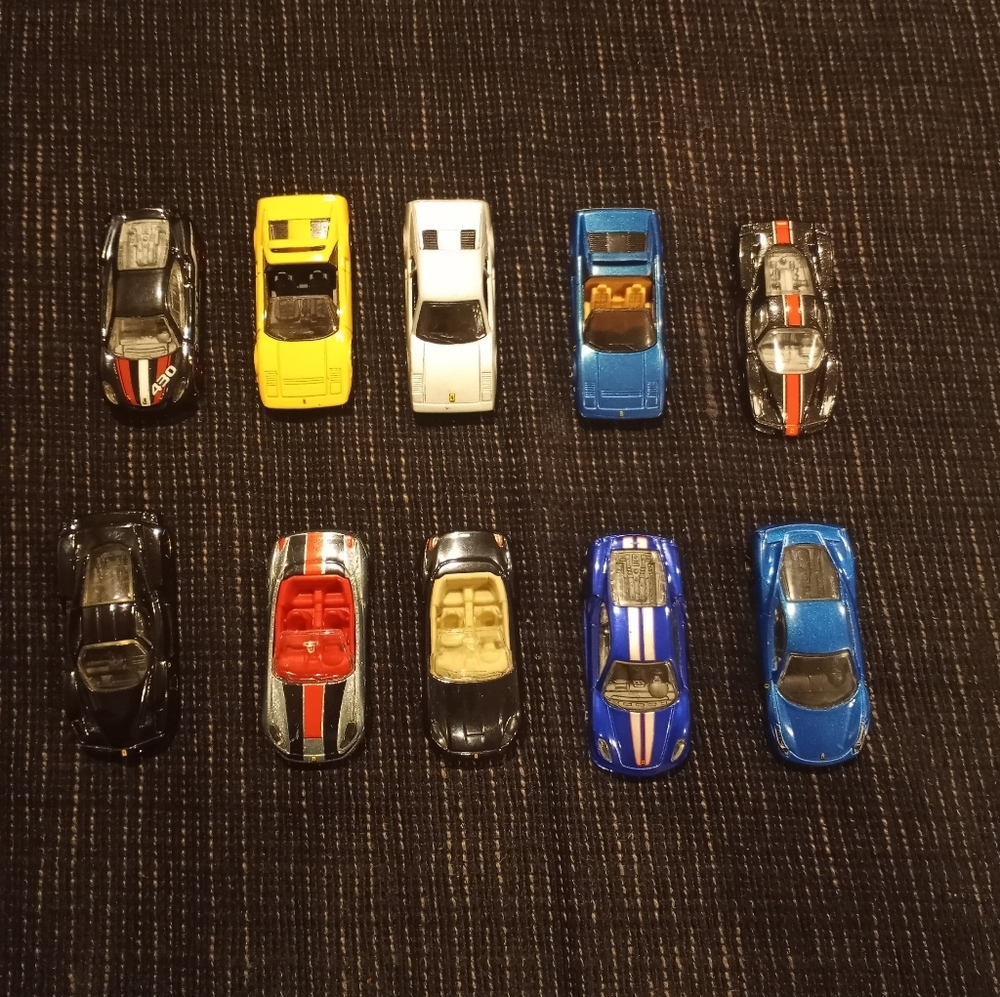 Hot wheels vintage ferrari lot
